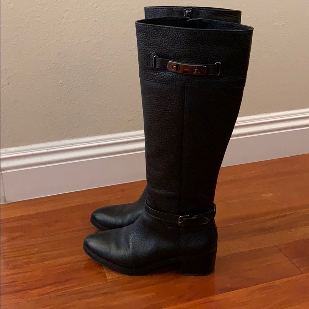 Coach Leather Boots